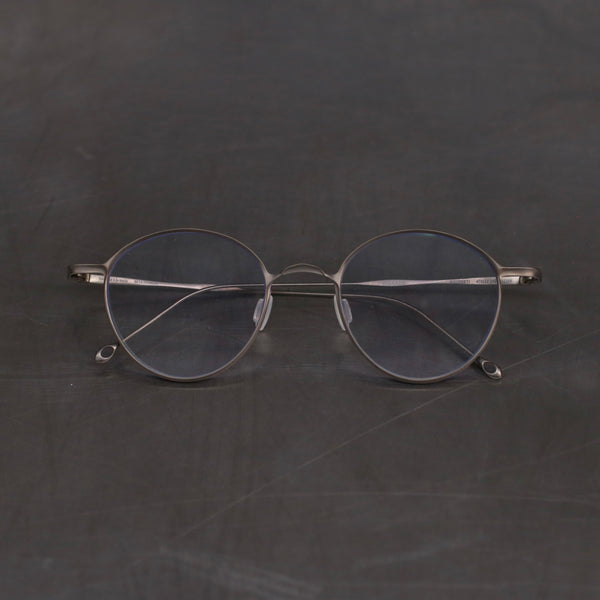Rigards Polished Titanium Textured Frame Sunglasses RG-RG1058TI-GJTM Antique Gold Frame Transparent